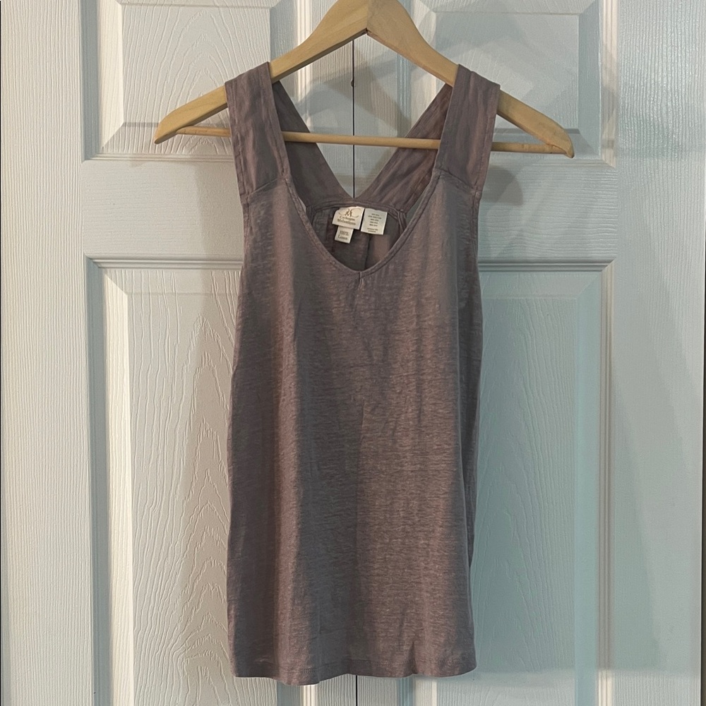 Catherine Malandrino Slate/Lavender/Brown/Gray Tank Top